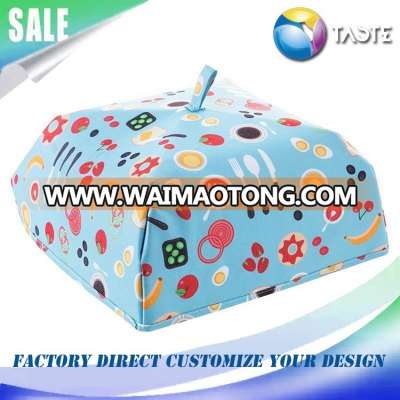 Alibaba China 2017 new model printed fabric collapsible thermal food cover tent